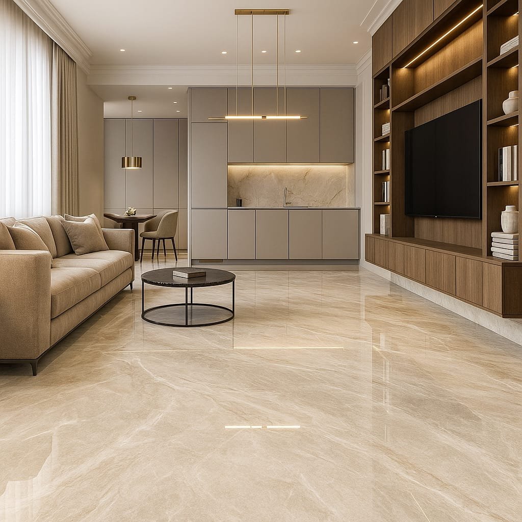 Crystal Beige Marble