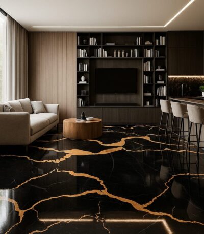 Golden Portoro Marble