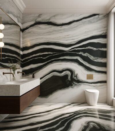Panda White Marble