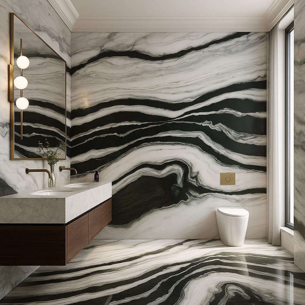 Panda White Marble